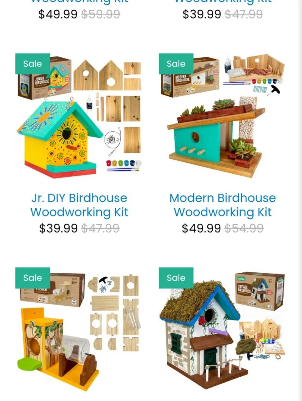 Brand New wooden Spark Jump birdhouse kit for beginners
